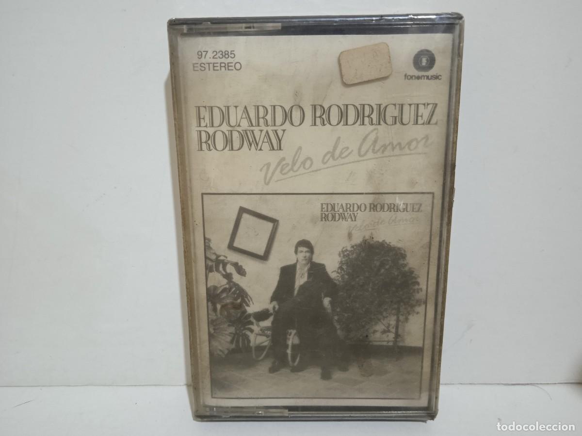 Casetes antiguos: Eduardo Rodriguez Rodway ( Ex TRIANA) - Velo de Amor - Casete - 1986 - NUEVO