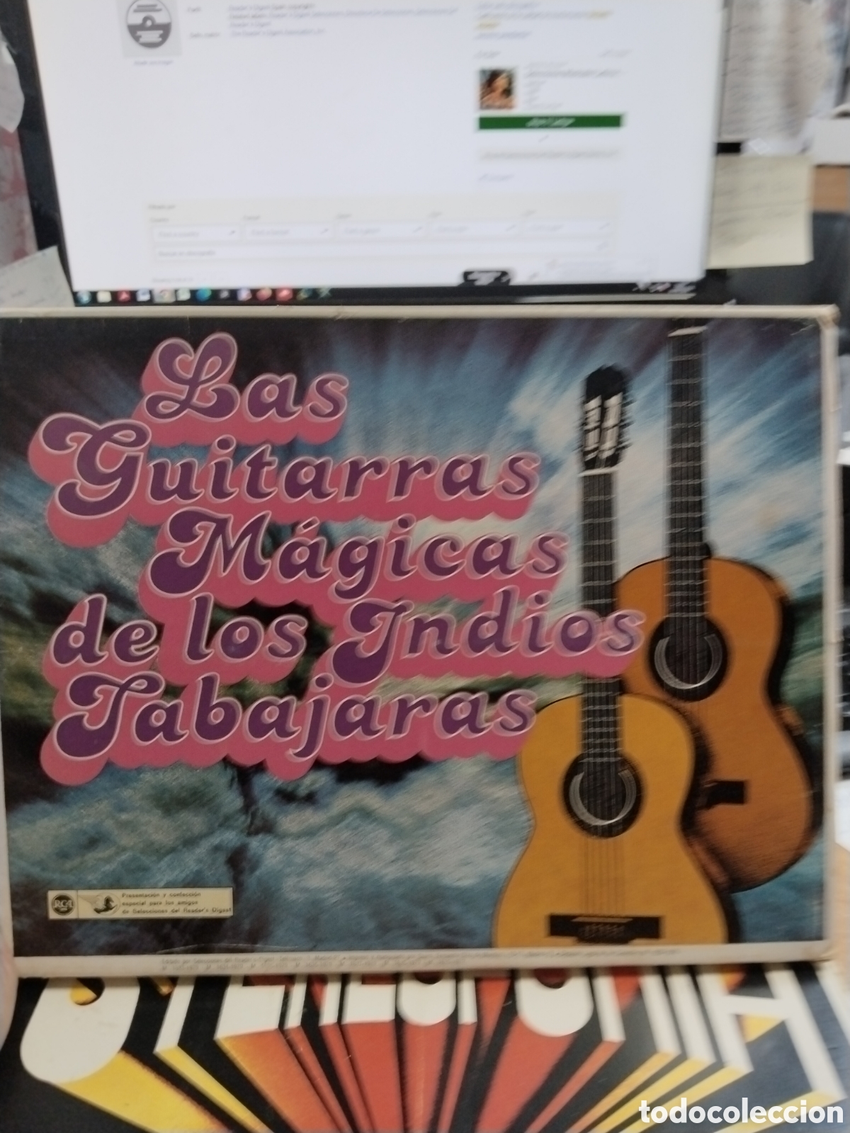 Casetes antiguos: Las guitarras m&aacute;gicas de los indios trabajadas box de ocho casetes