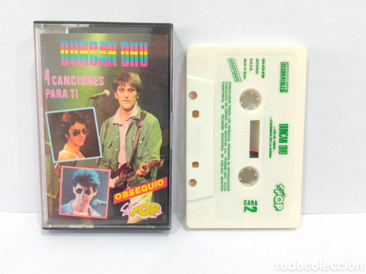 Casetes antiguos: CINTA CASSETTE DUNCAN DU OSEQUIO SUPER POP CIEN GAVIOTAS GRABACION ORIGINAL