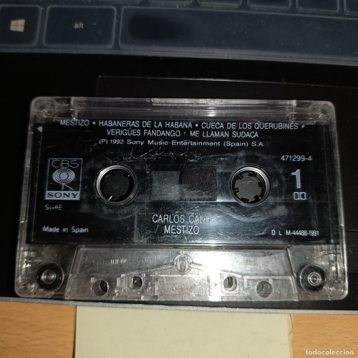 Casetes antiguos: CASETE CARLOS CANO-MESTIZO, DE 1991, CON ESTUCHE