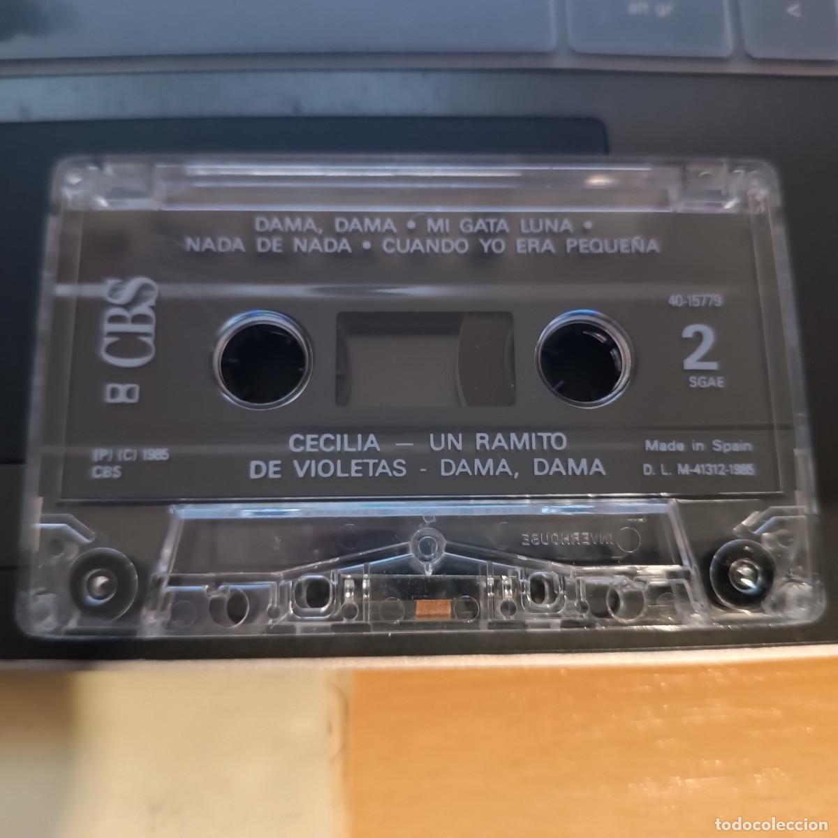 Casetes antiguos: CASETE DE CECILIA, DE 1985, CON ESTUCHE