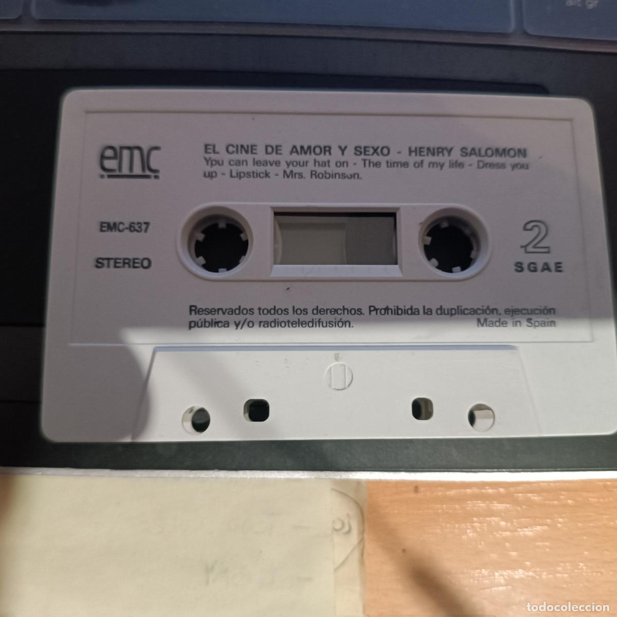 Casetes antiguos: CASETE EL CINE DE AMOR Y SEXO (SOLO MUSICA), DE 1993
