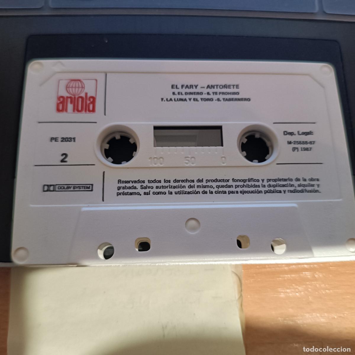 Casetes antiguos: CASETE DE EL FARY, DE 1987, CON ESTUCHE
