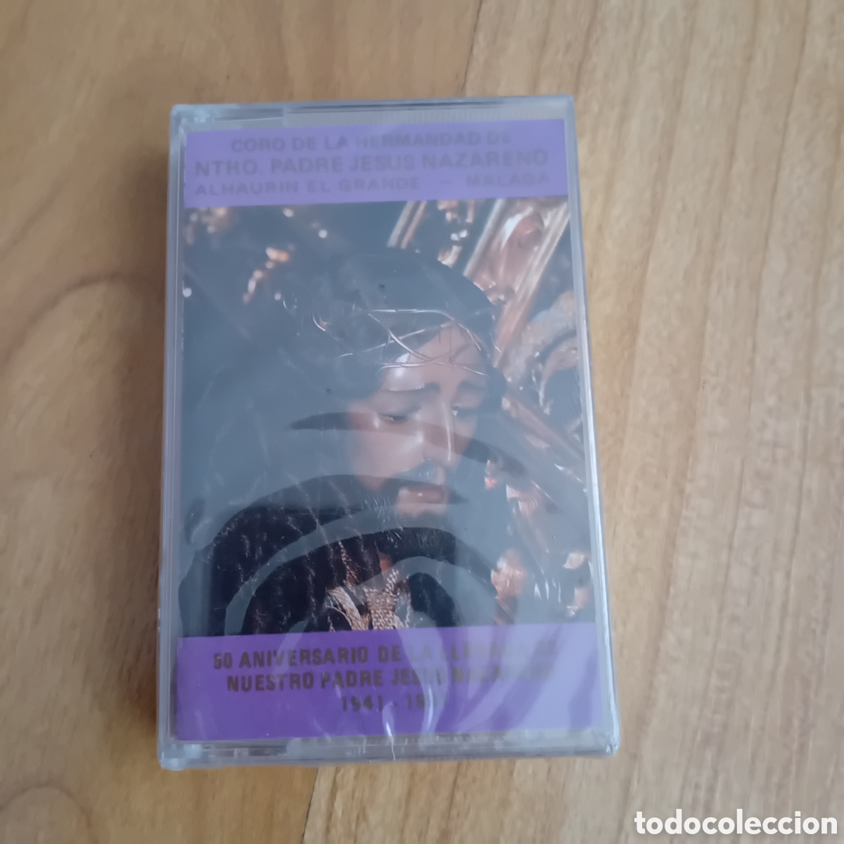 Casetes antiguos: CORO HERNANDAD JESUS NAZARENO. ALHAURIN EL GRANDE. MALAGA. AUN PRECINTADO