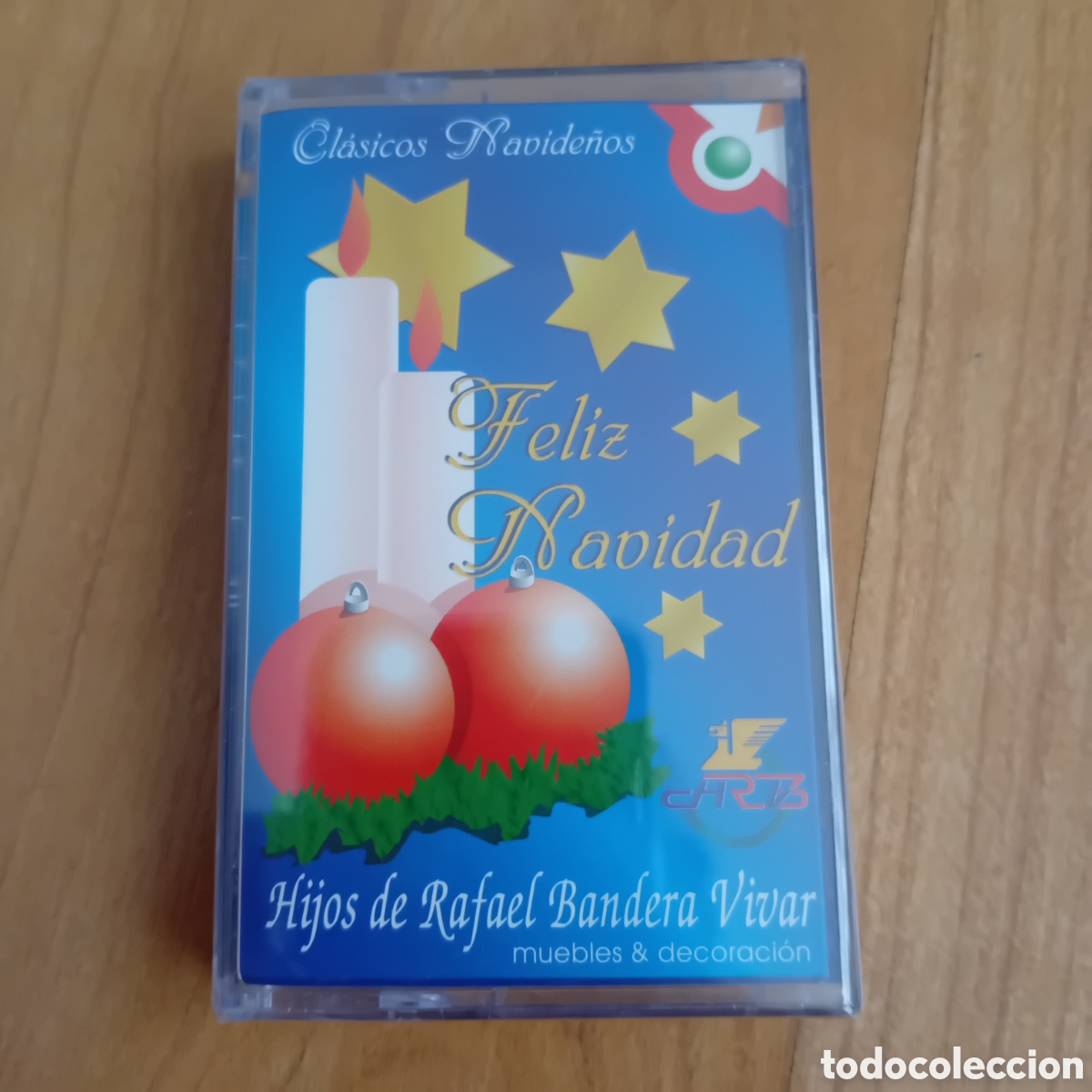 Casetes antiguos: VILLANCICOS. CLASICOS NAVIDE&Ntilde;OS. MUEBLES HIJOS DE RAFAEL BANDERA VIVAR. MALAGA. AUN PRECINTADO