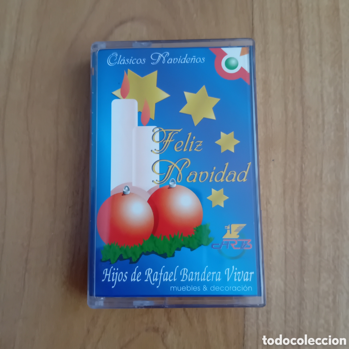 Casetes antiguos: VILLANCICOS. CLASICOS NAVIDE&Ntilde;OS. MUEBLES HIJOS DE RAFAEL BANDERA VIVAR. MALAGA