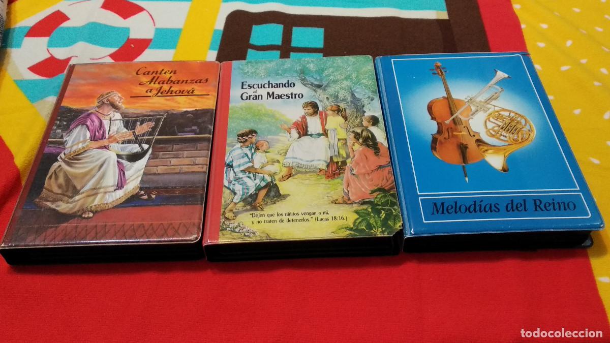 Casetes antiguos: 3 ESTUCHES CON 20 CINTAS + LIBRO - CASSETES TESTIGOS DE JEHOV&Aacute; - 1988 WATCH - COLECCI&Oacute;N COMPLETA