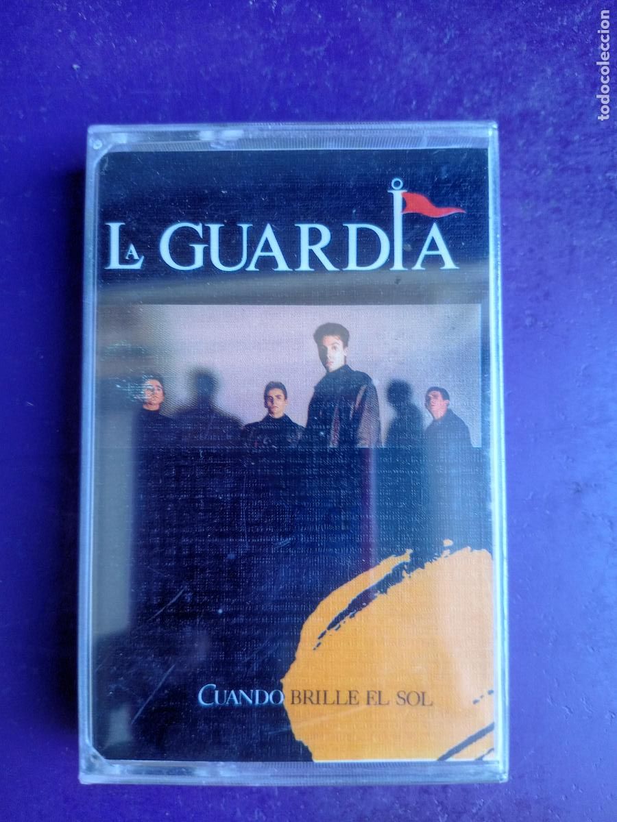 Casetes antiguos: LA GUARDIA - CASETE ZAFIRO 1990 - CUANDO BRILLE EL SOL - ROCK AND ROLL GRANADA - 091 - TNT KGB