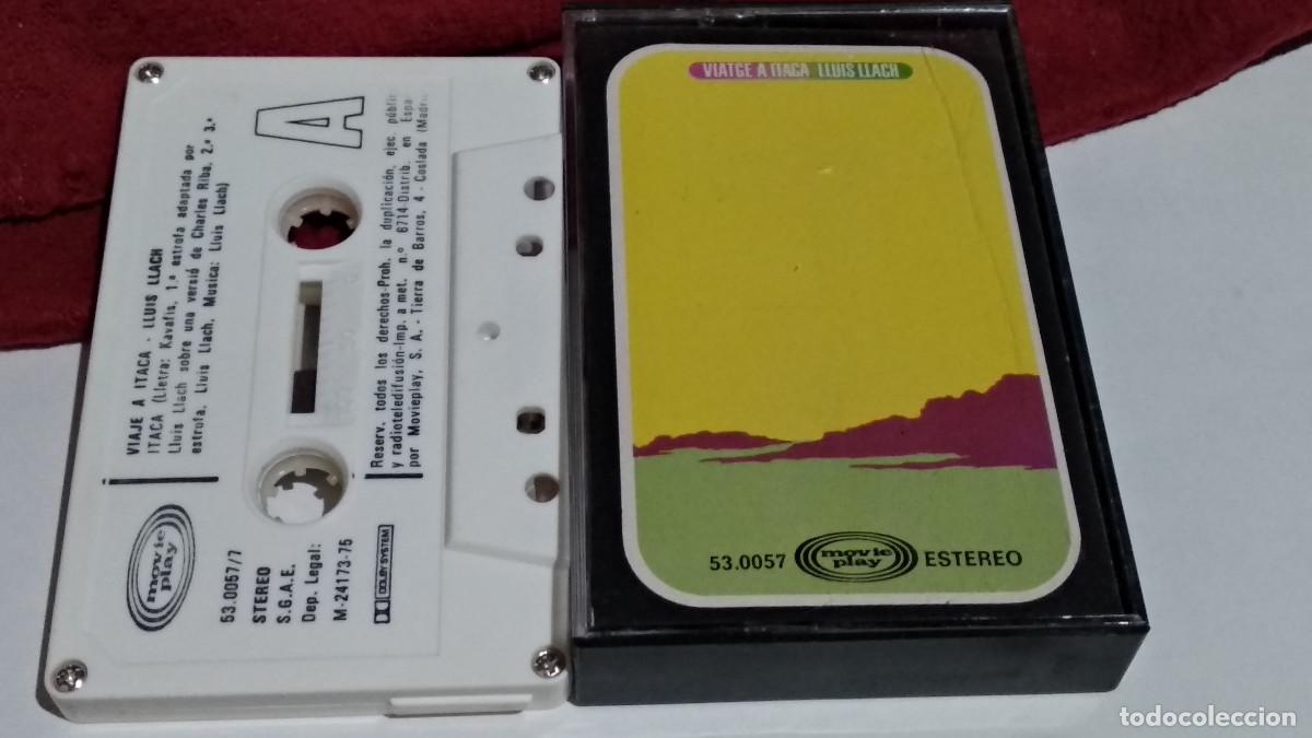 Casetes antiguos: LLUIS LLACH / VIAJE A ITACA - MOVIEPLAY 1975 CASETE CINTA CASSETTE