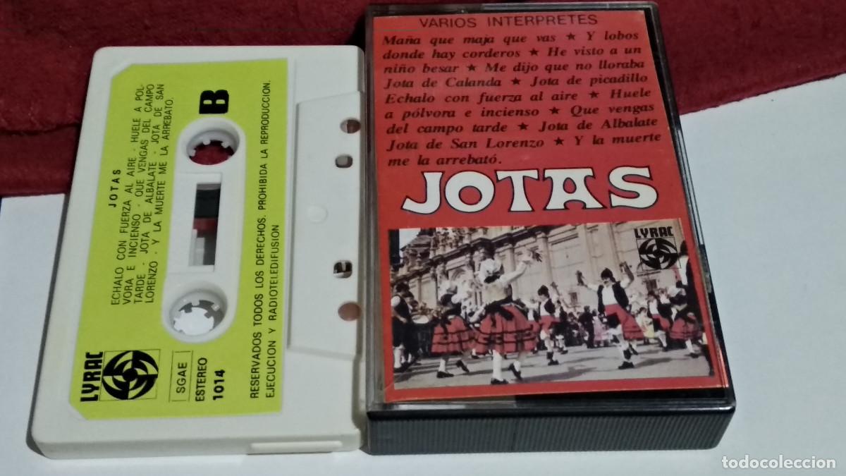 Casetes antiguos: JOTAS POPULARES VARIOS INTERPRETES - 1979 LYRAC CASETE CINTA CASSETTE