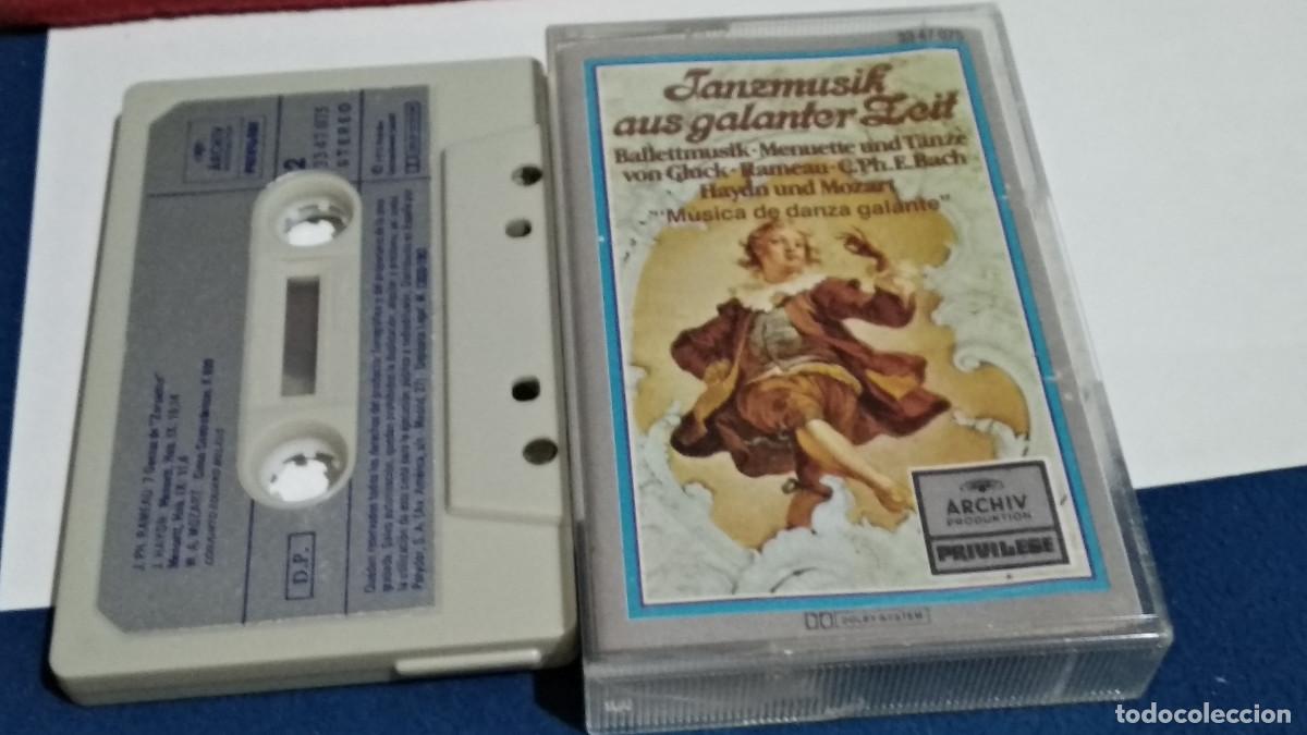 Casetes antiguos: M&Uacute;SICA DE DANZA GALANTE - M&Uacute;SICA CL&Aacute;SICA - 1983 POLYGRAM CASETE CINTA CASSETTE