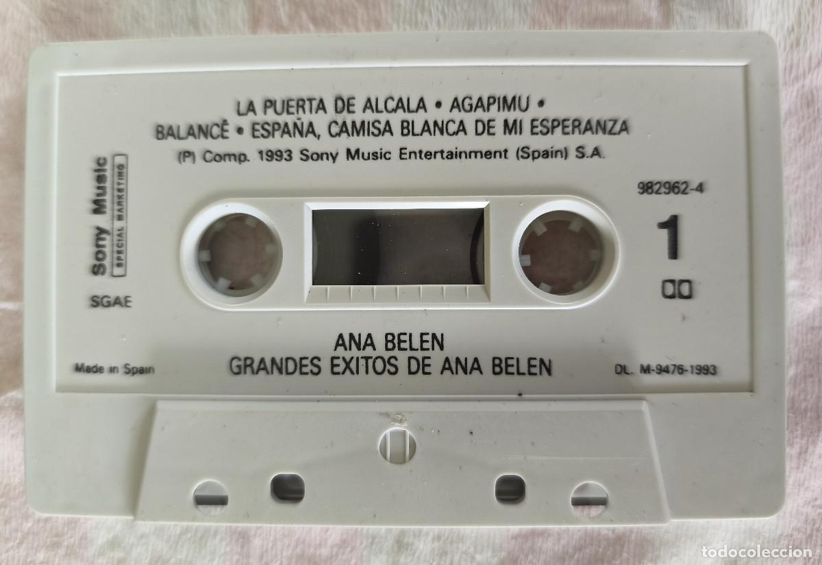 Casetes antiguos: CASETE - ANA BELEN - Grandes Exitos - Foto 4