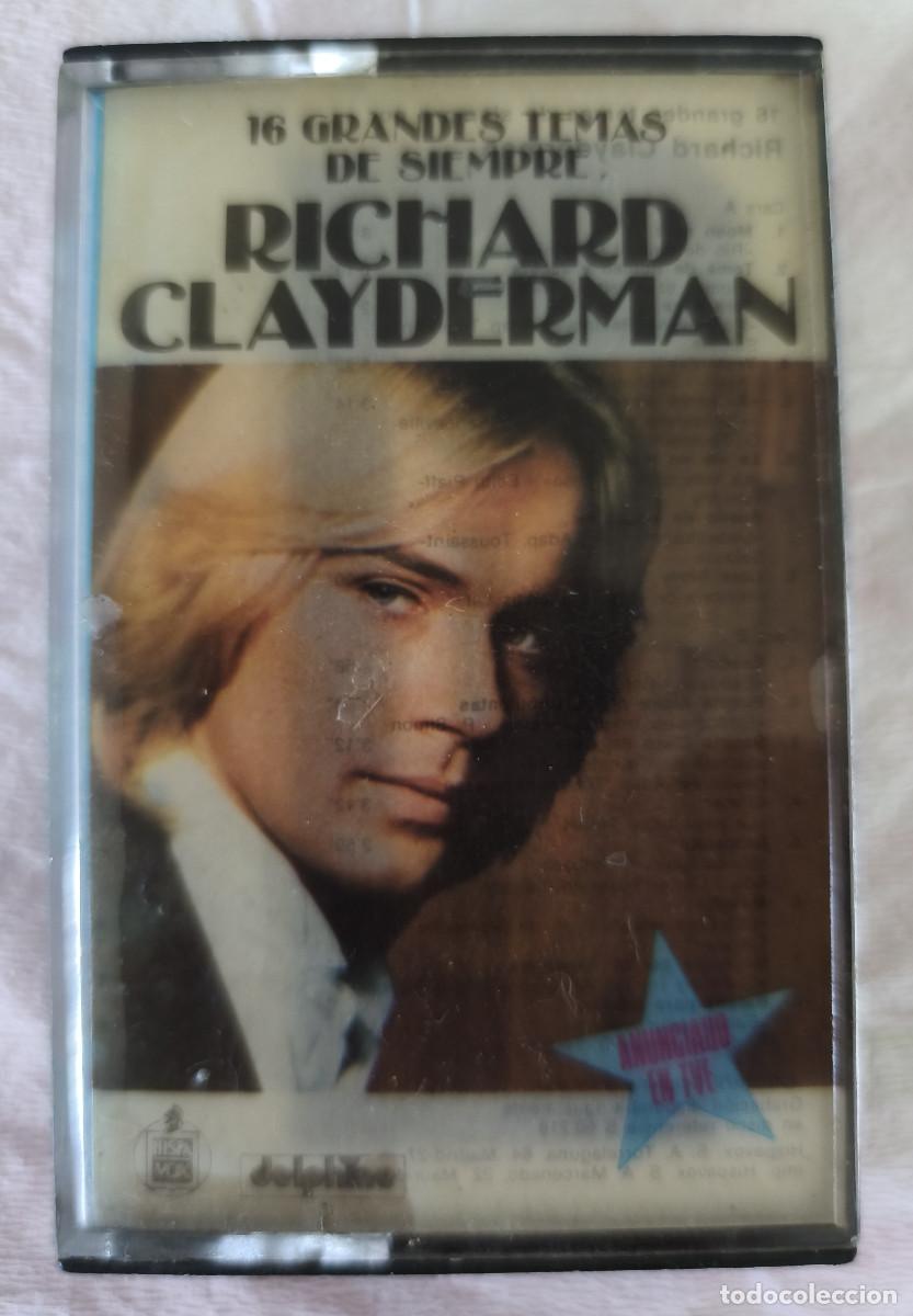 Casetes antiguos: CASETE - RICHARD CLAYDERMAN - 16 Grandes Temas de Siempre