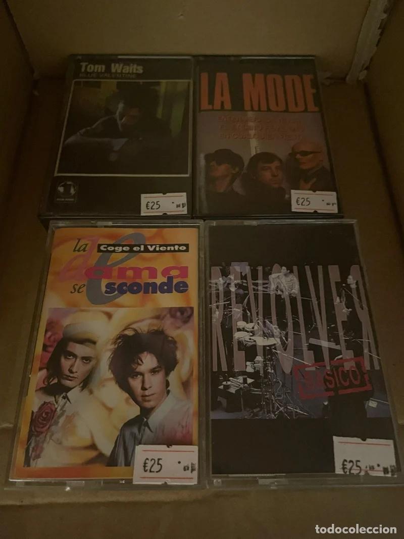 Casetes antiguos: Lote 4 Cassettes Tom Waits, La Mode, etc.