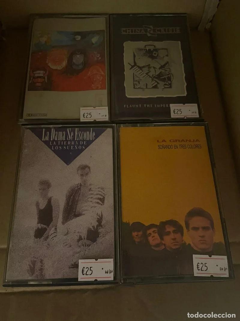Casetes antiguos: Lotes de Cassettes: China Crisis, La Granja, etc.