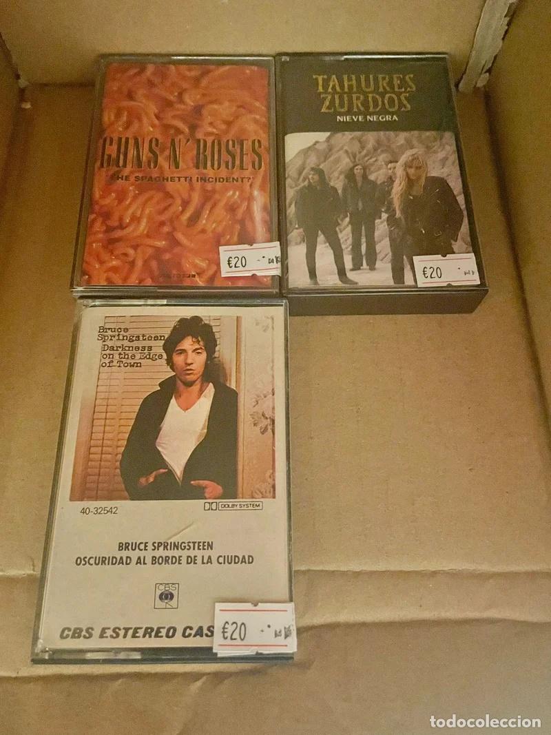 Casetes antiguos: Lotes de Casetes: Guns N' Roses, Tahures Zurdos, B