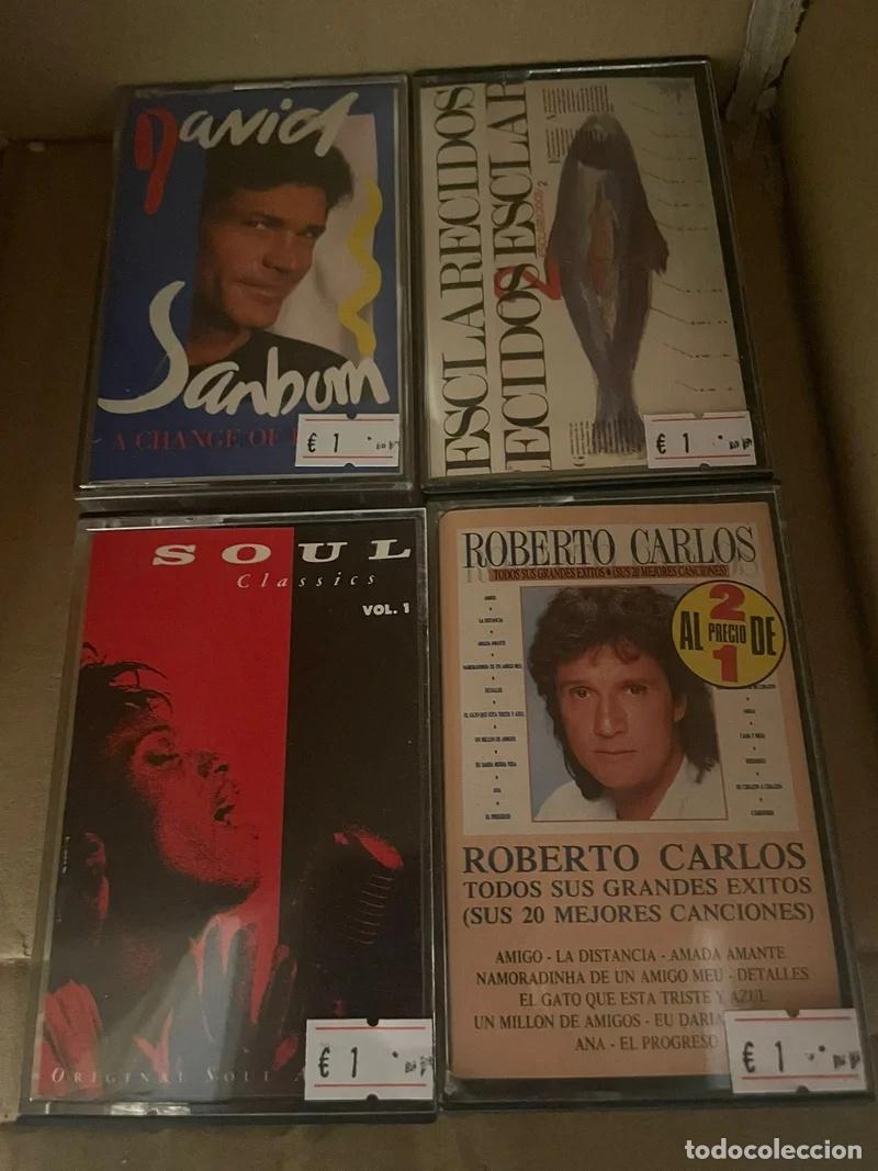 Casetes antiguos: Lote 4 Cassettes: David Sanborn, Esclarecidos, Sou