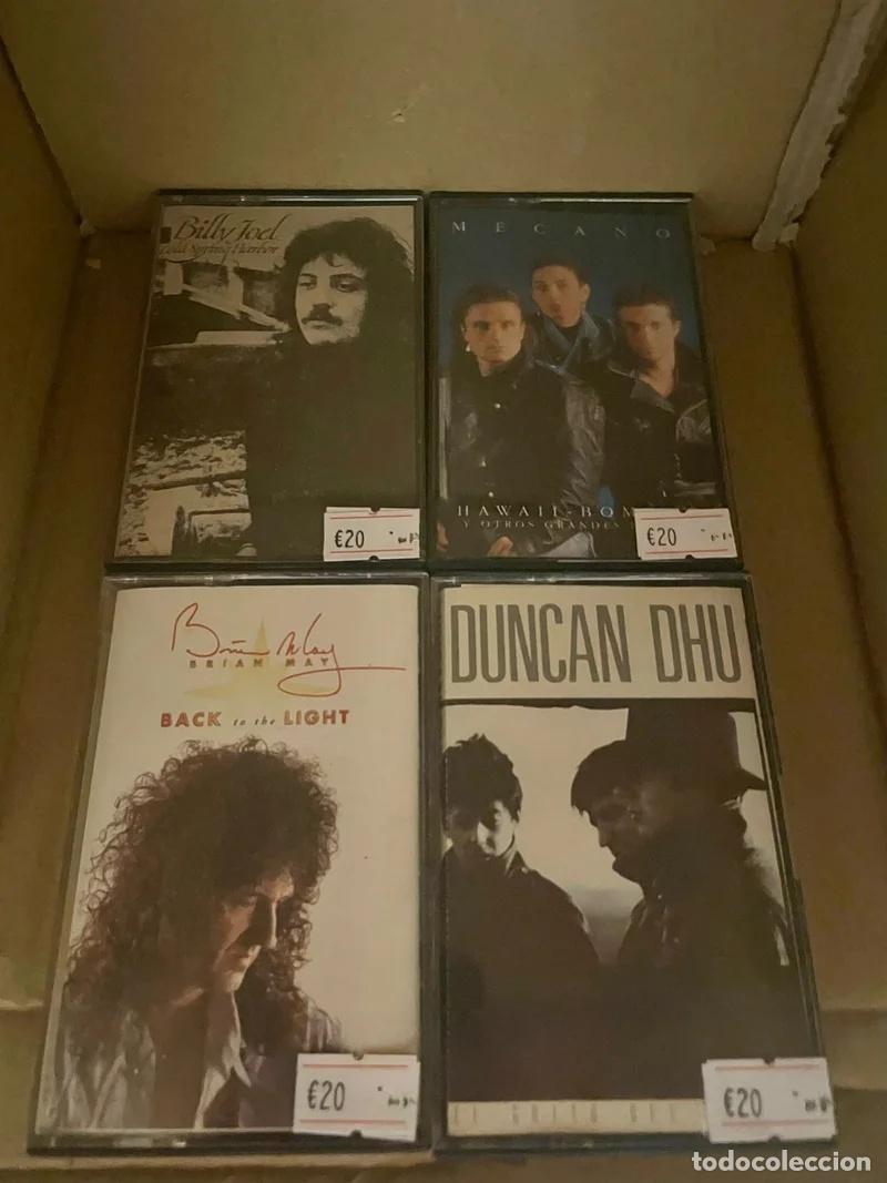 Casetes antiguos: Lote 4 Casetes Billy Joel, Mecano, Brian May, Dunc