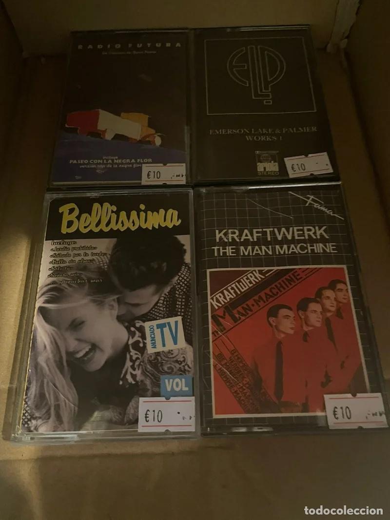 Casetes antiguos: Lote 4 Cassettes: Radio Futura, ELP, Bellissima, K