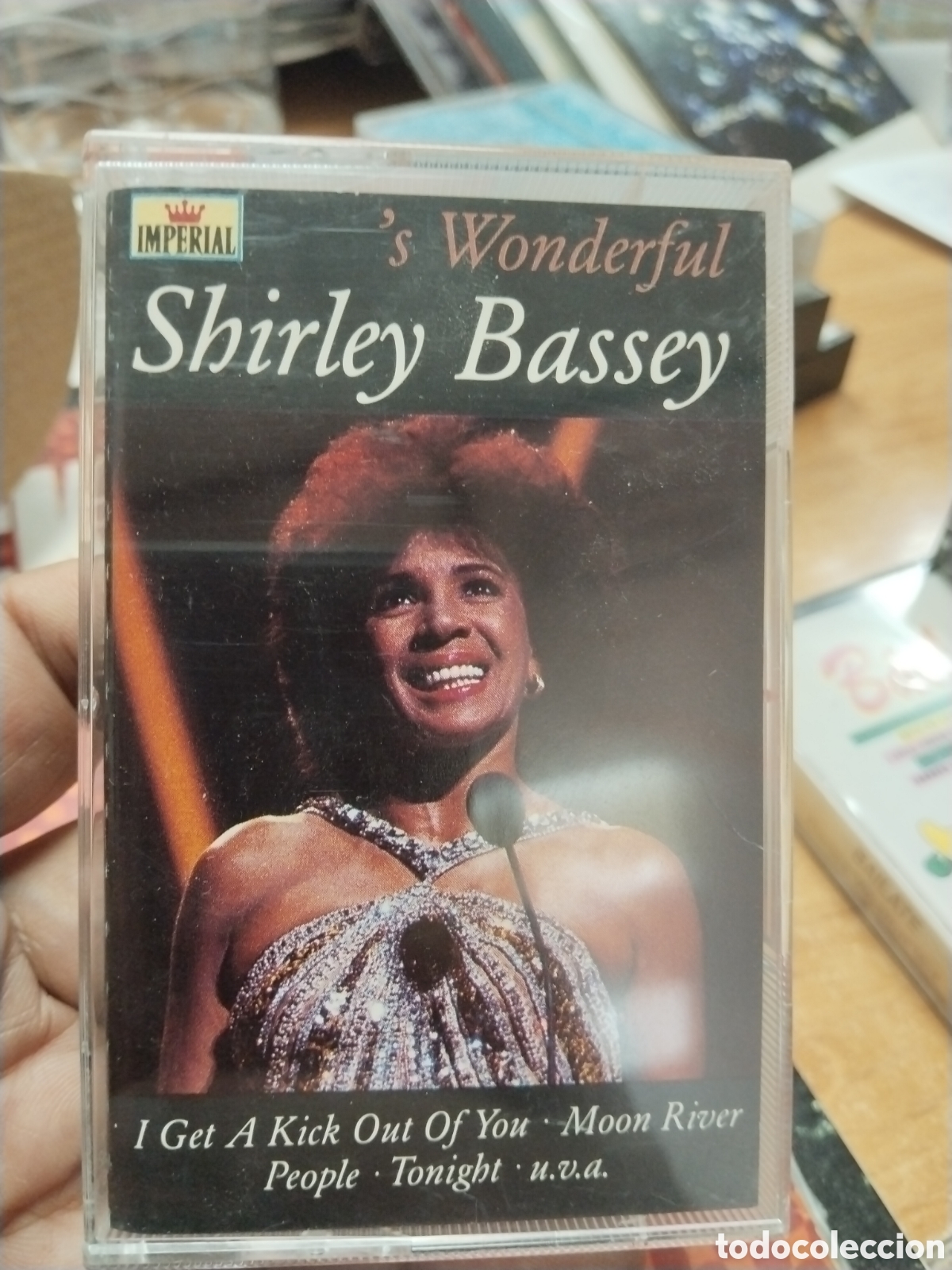 Casetes antiguos: Shirley bassey wonderful casetes