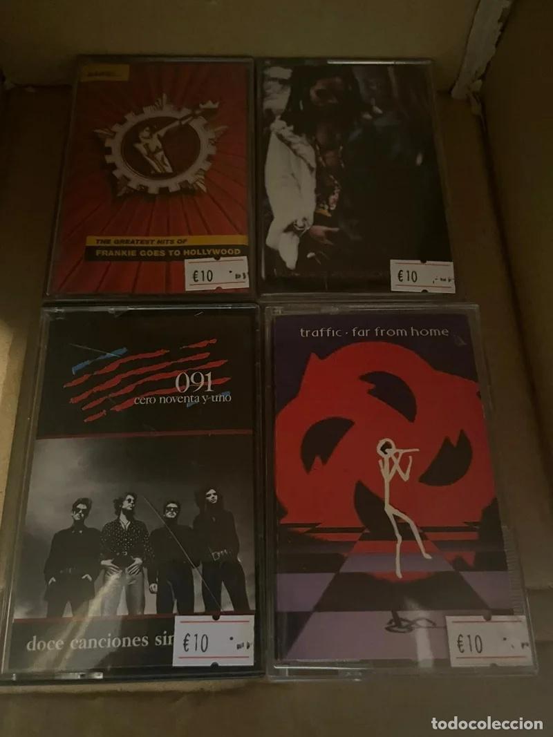 Casetes antiguos: Lote 4 Casetes Pop Rock: Frankie, 091, Traffic