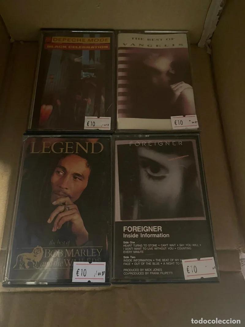 Casetes antiguos: Lote 4 Casetes: Depeche Mode, Vangelis, Bob Marley