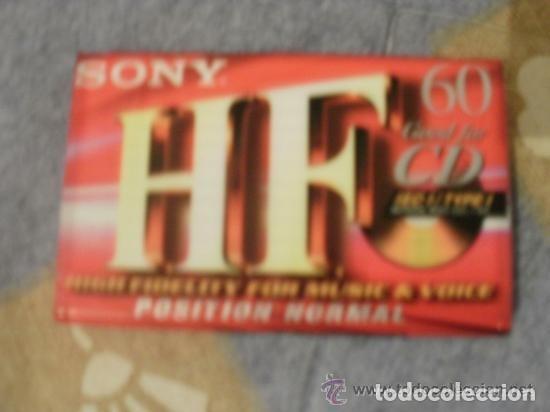 Casetes antiguos: CINTA DE CASSETTE DE GRABAR VIRGEN SIN DESPRENCINTAR 60 minutos