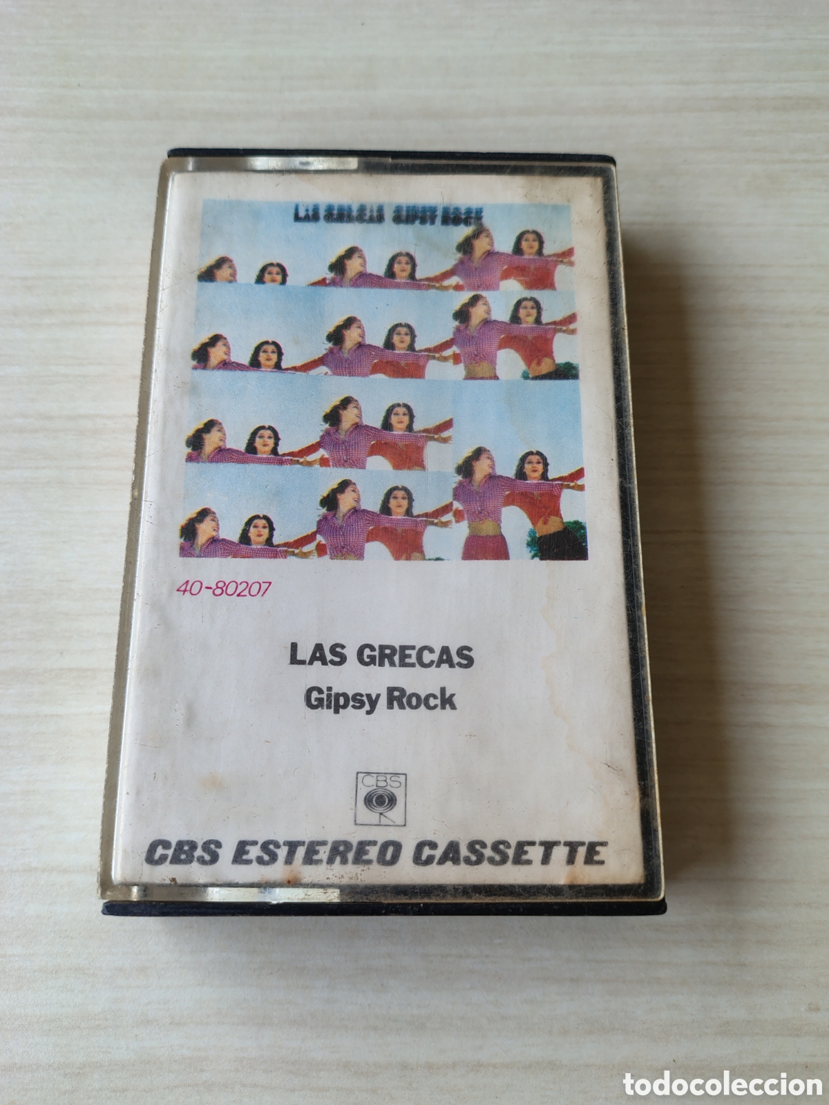 Casetes antiguos: LAS GRECAS Gipsy Rock ( 1974 CBS ESPA&Ntilde;A)