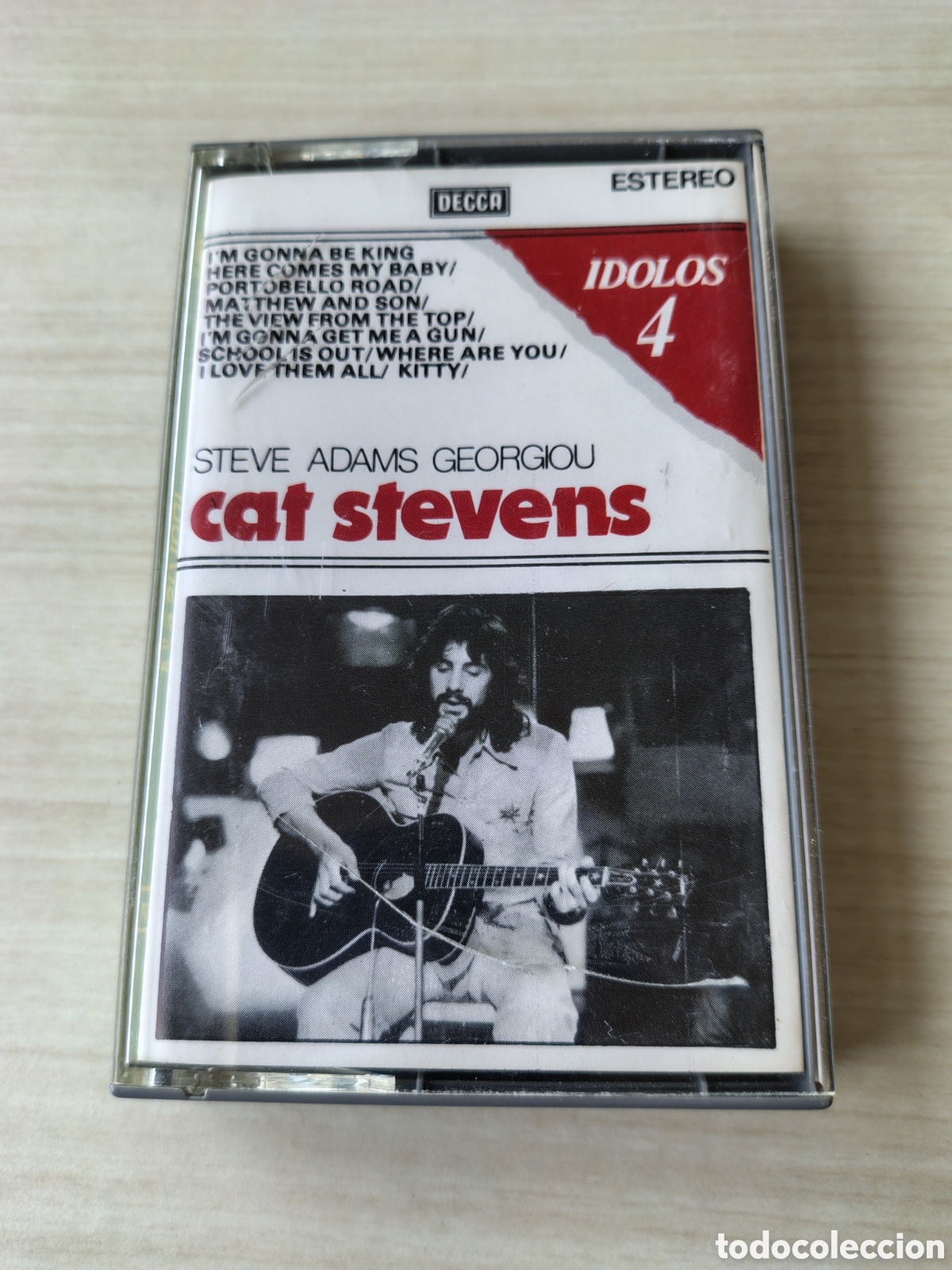 Casetes antiguos: CAT STEVENS &Iacute;dolos 4 ( 1978 DECCA ESPA&Ntilde;A)