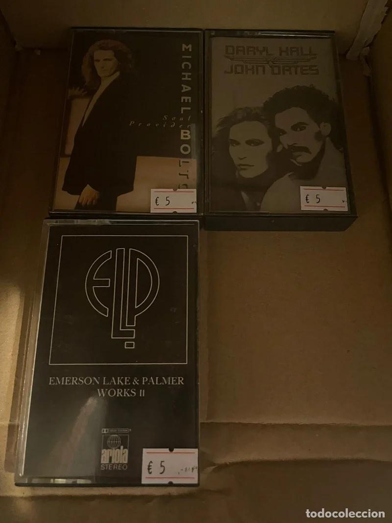 Casetes antiguos: Lotes de Casetes Michael Bolton, Hall & Oates, ELP