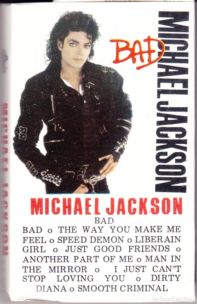 Casetes antiguos: MICHAEL JACKSON &ndash; Bad &ndash; 1987 &ndash; CASETE ORIGINAL NUEVO &ndash; edici&oacute;n peruana