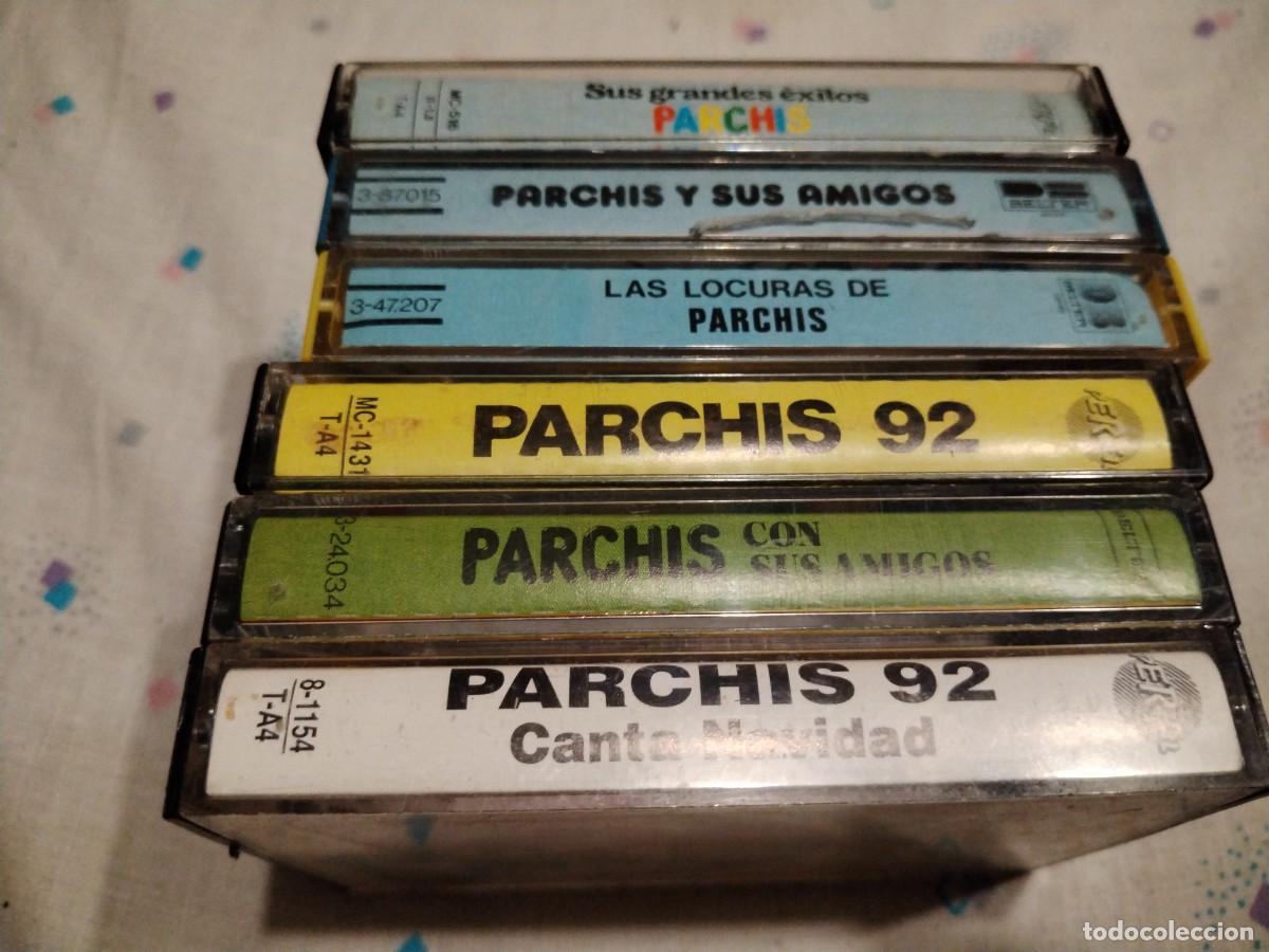 Casetes antiguos: Colecci&oacute;n parch&iacute;s- 6 casetes - Foto 4