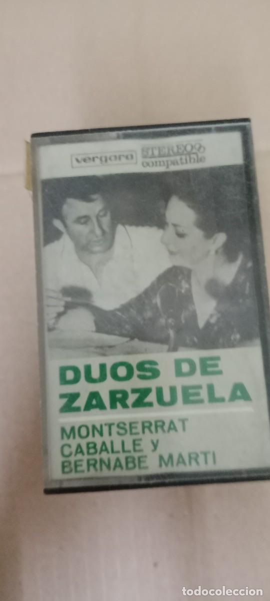 Casetes antiguos: DUOS DE ZARZUELA CASETE MUSICA G-RA14