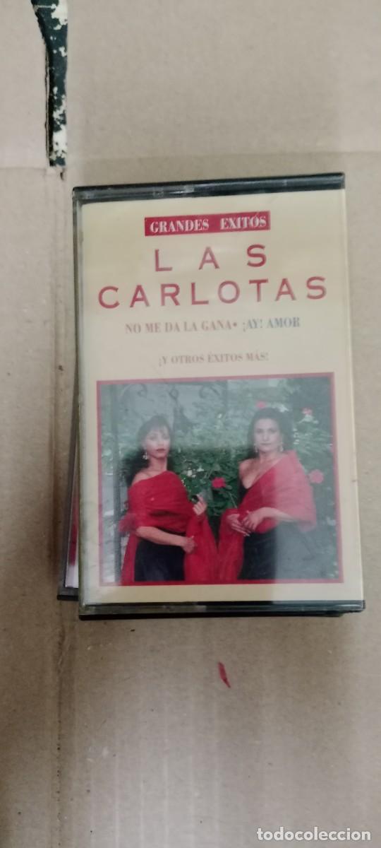 Casetes antiguos: CASETE GRANDES EXITOS LAS CARLOTAS CASETE MUSICA G-RA14
