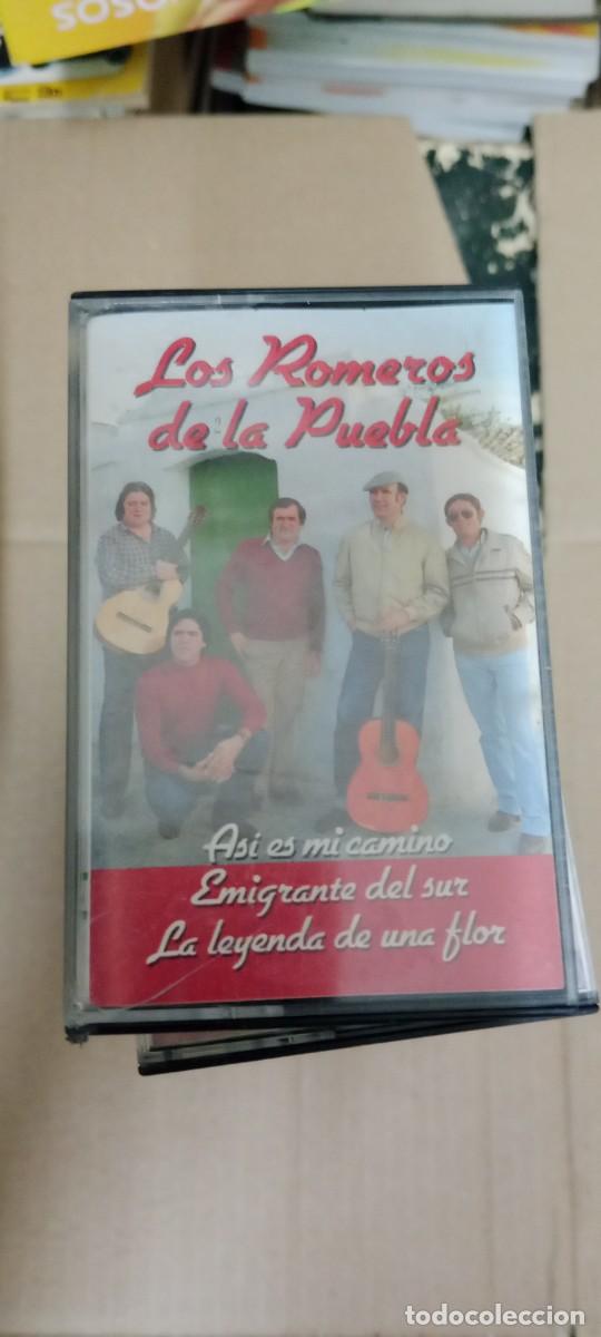 Casetes antiguos: LOS ROMEROS DE LA PUEBLA CASETE MUSICA G-RA14