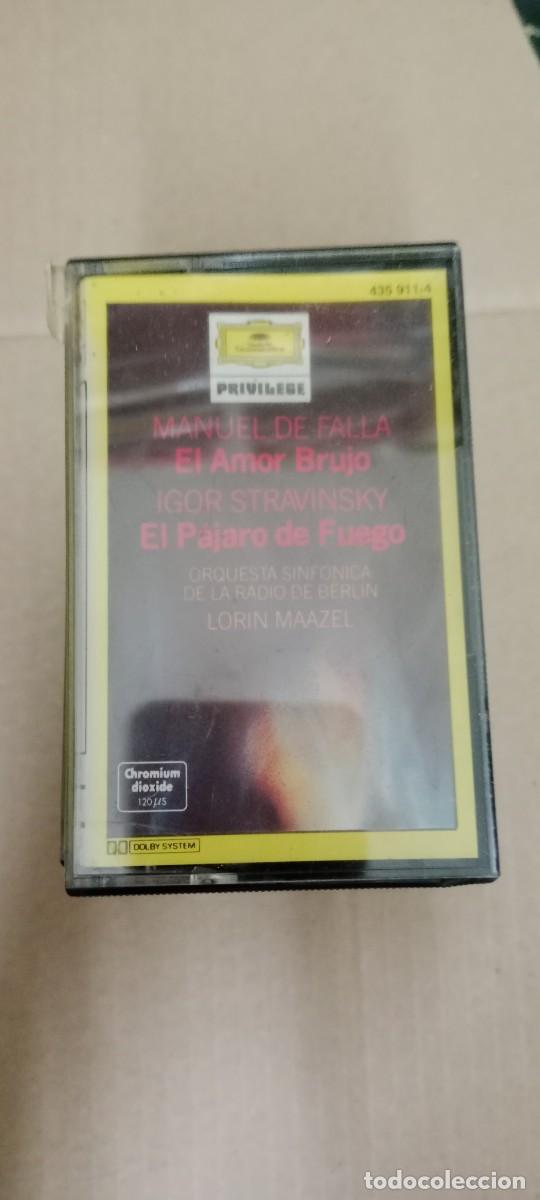 Casetes antiguos: MANUEL DE FALLA EL AMOR BRUJO CASETE MUSICA G-RA14