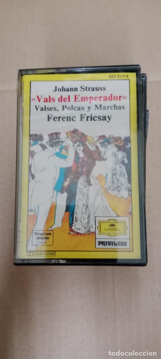 Casetes antiguos: STRAUSS EL VALS DEL EMPERADOR CASETE MUSICA G-RA14
