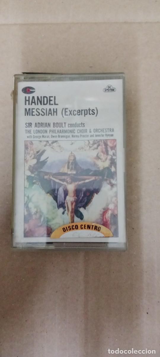 Casetes antiguos: HANDEL MESSIAH CASETE MUSICA G-RA14