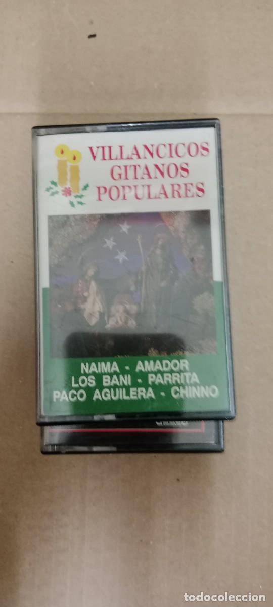 Casetes antiguos: VILLANCICOS GITANOS POPULARES CASETE MUSICA G-RA14