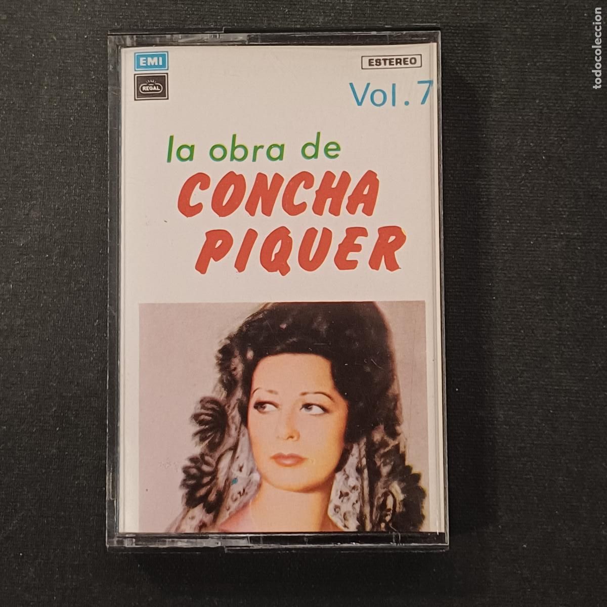 Casetes antiguos: LA OBRA DE CONCHA PIQUER VOL.7/CASETE.