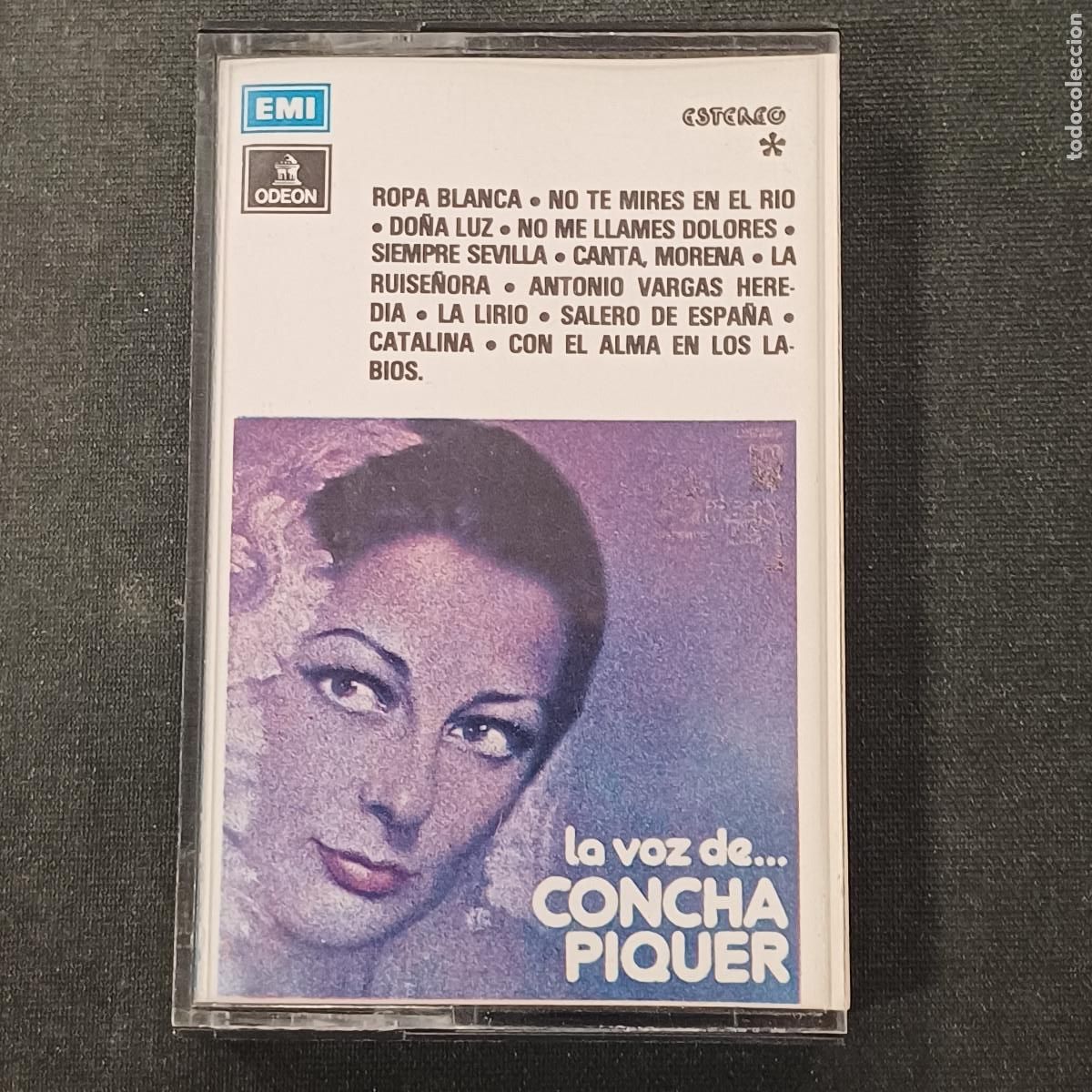 Casetes antiguos: LA VOZ DE CONCHA PIQUER/CASETE.