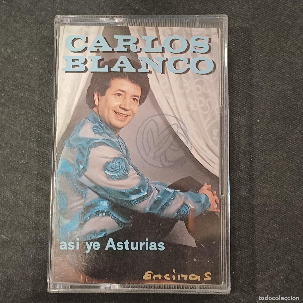 Casetes antiguos: CARLOS BLANCO/ASI YE ASTURIAS/CASETE.
