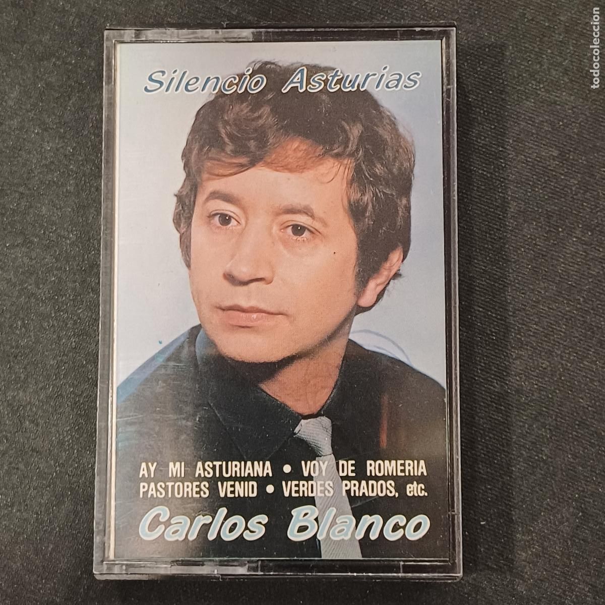 Casetes antiguos: CARLOS BLANCO/SILENCIO ASTURIAS/CASETE.