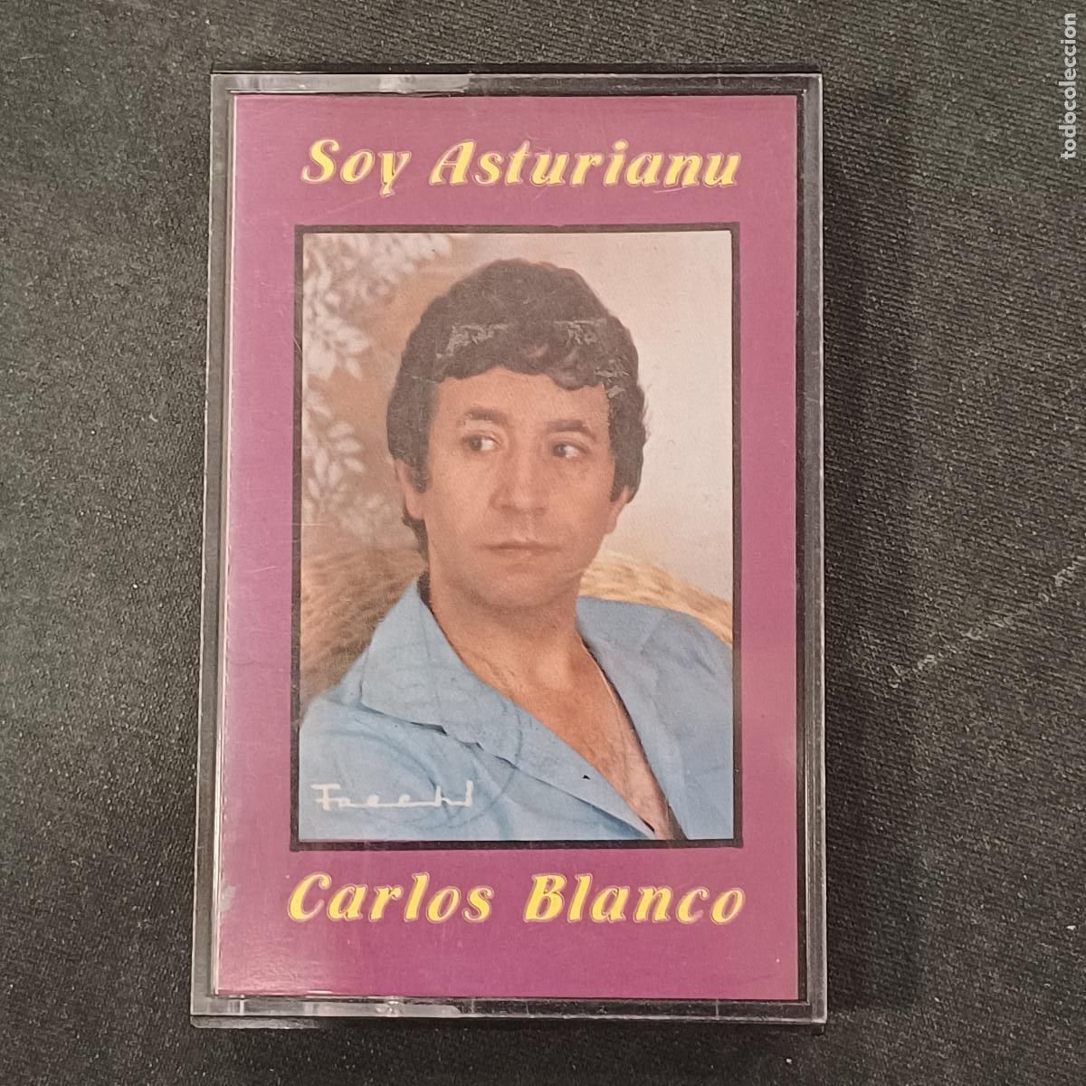 Casetes antiguos: CARLOS BLANCO/SOY ASTURIANU/CASETE.
