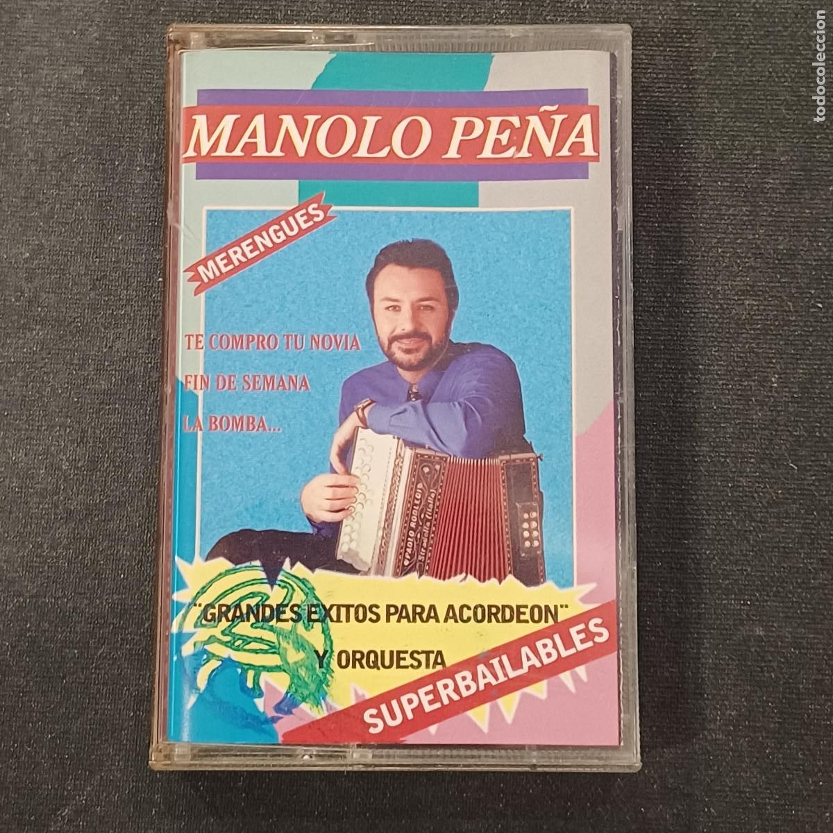 Casetes antiguos: MANOLO PE&Ntilde;A Y LOS NOCTURNOS/CASETE.