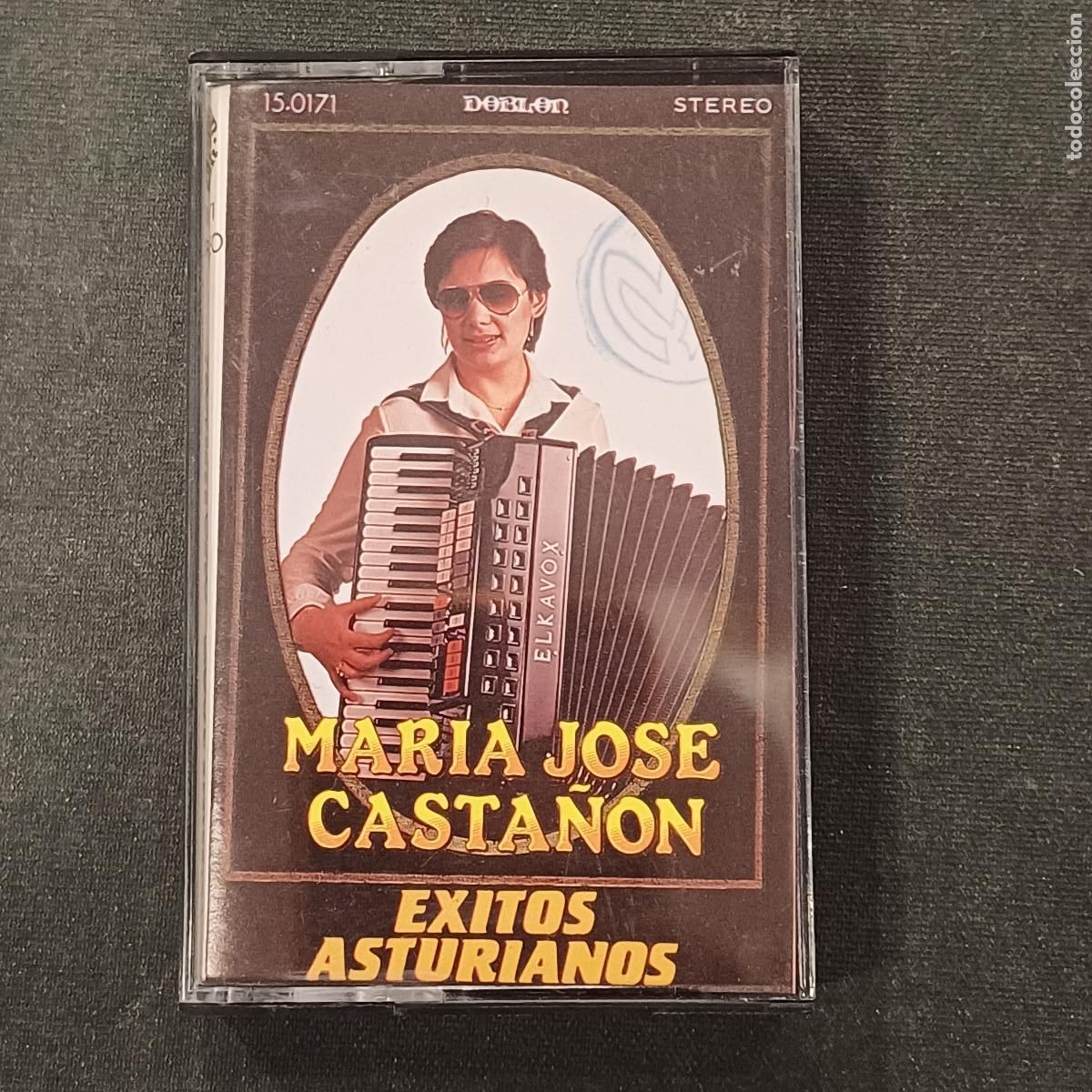 Casetes antiguos: MARIA JOSE CASTA&Ntilde;ON/EXITOS ASTURIANOS/CASETE.