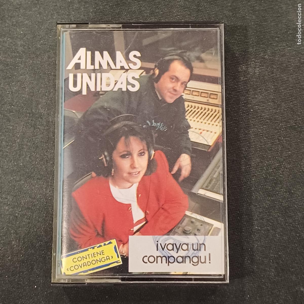 Casetes antiguos: ALMAS UNIDAS/VAYA UN COMPANGU/CASETE.