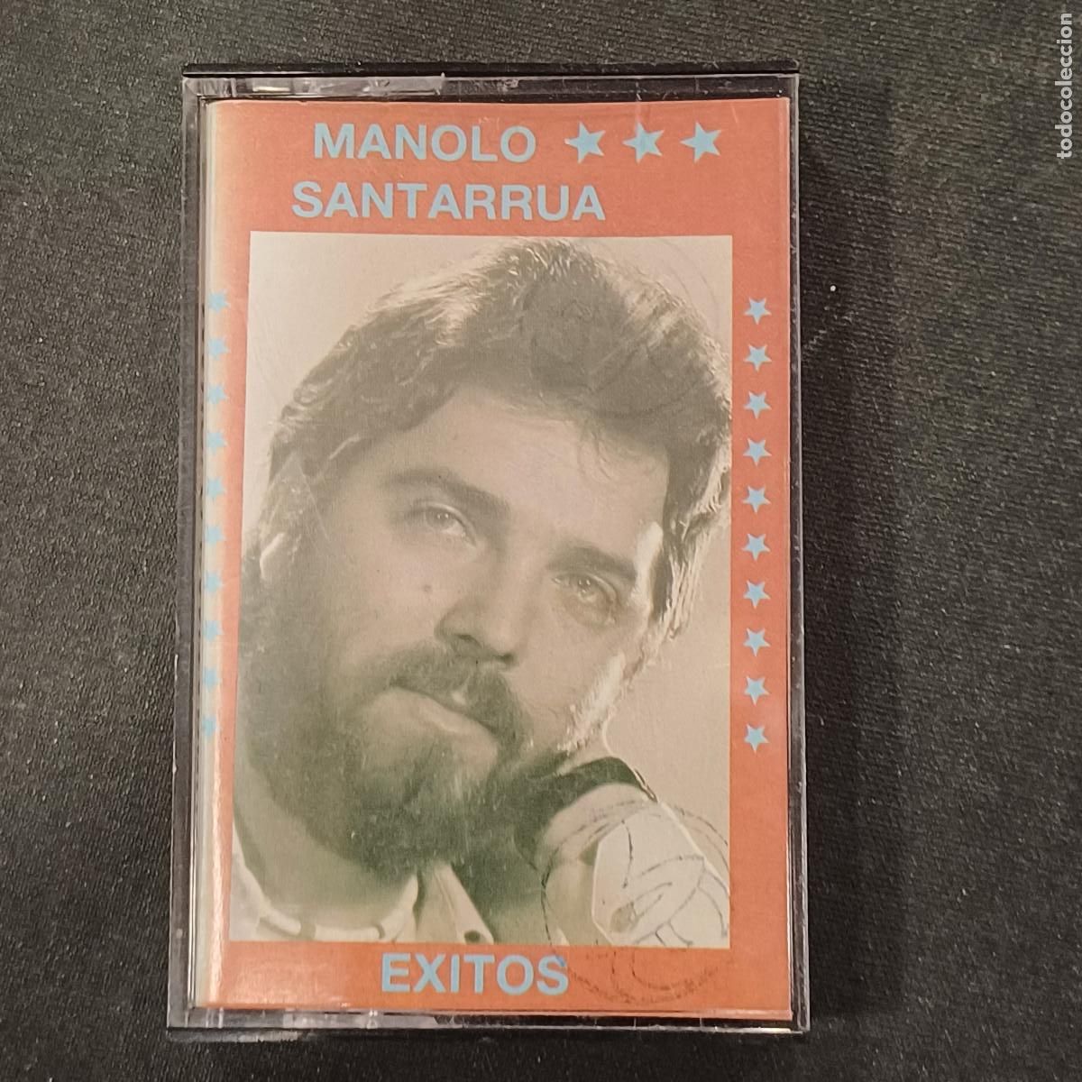 Casetes antiguos: MANOLO SANTARRUA/EXITOS/CASETE.