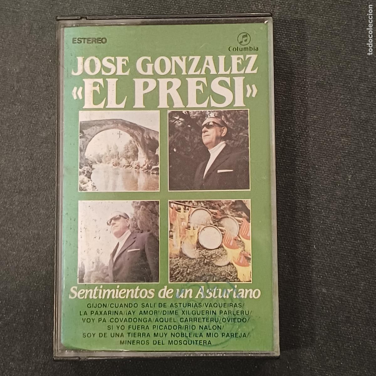 Casetes antiguos: JOSE GONZALEZ EL PRESI/LO MEJOR/CASETE.