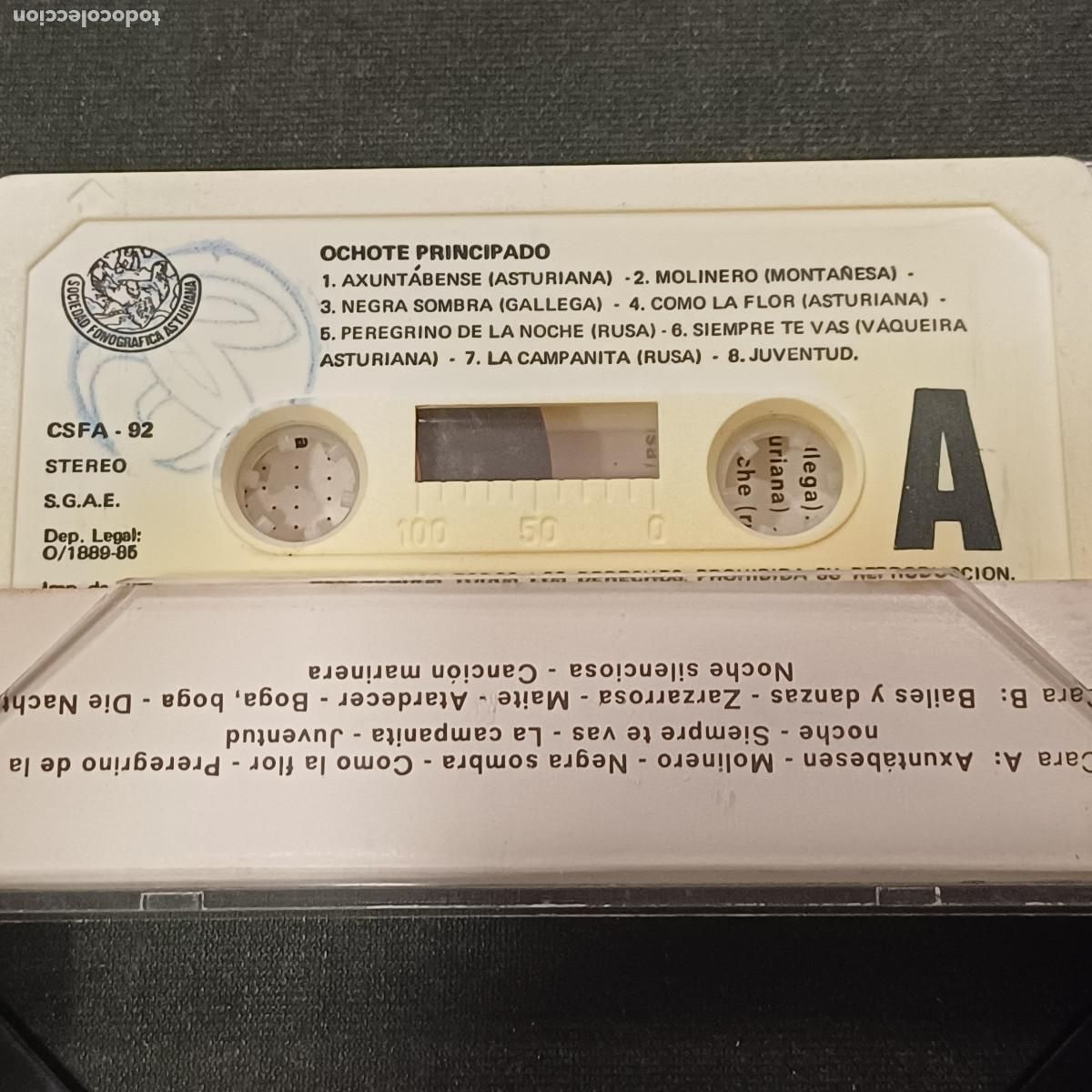 Casetes antiguos: OCHOTE/PRINCIPADO/CASETE. - Foto 2